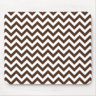 Alfombrilla De Ratón Modelo blanco de Brown Chevron