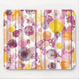 Alfombrilla De Ratón Modelo blanco rayado manchado