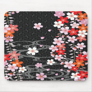 Alfombrilla De Ratón Modelo clásico Mousepad del kimono de Sakura