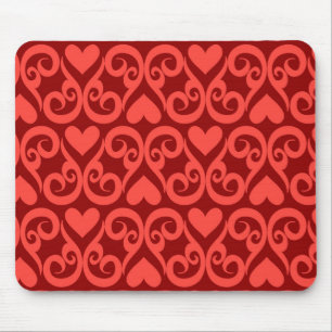 Alfombrilla De Ratón Modelo de la tarjeta del día de San Valentín