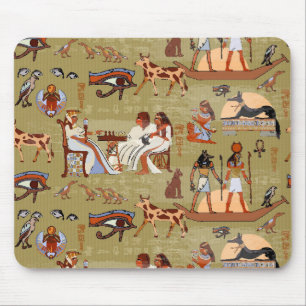 Alfombrilla De Ratón Modelo de los símbolos de Egipto el