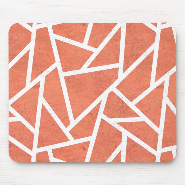 Alfombrilla De Ratón Modelo de mosaico de la mandarina (Frente)