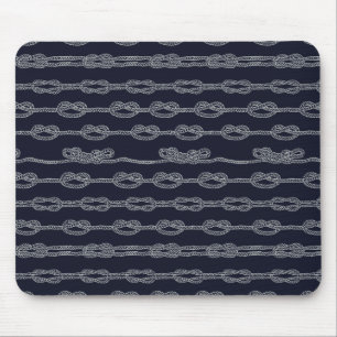 Alfombrilla De Ratón Modelo de nudos marino