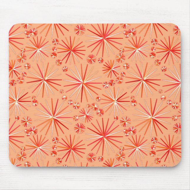 Alfombrilla De Ratón Modelo de Sputnik de los mediados de siglo, (Frente)