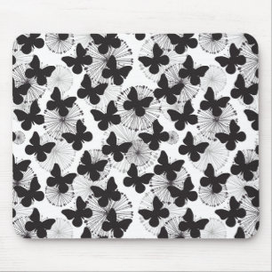 Alfombrilla De Ratón modelo de una mariposa