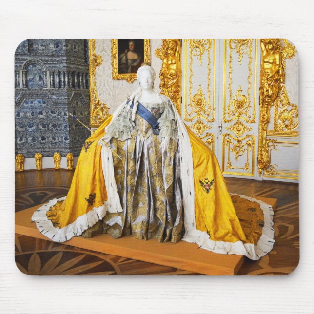 Alfombrilla De Ratón Modelo de una reina rusa (Frente)