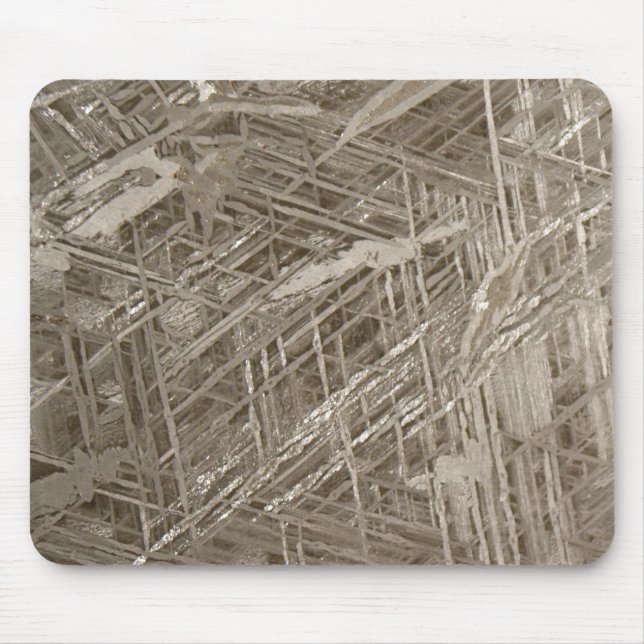 Alfombrilla De Ratón Modelo de Widmanstätten (Frente)