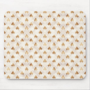 Alfombrilla De Ratón Modelo del art déco del oro
