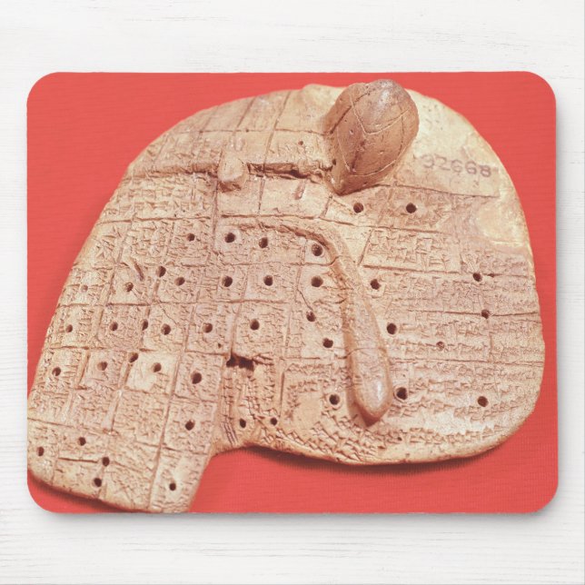 Alfombrilla De Ratón Modelo del hígado de una oveja (Frente)