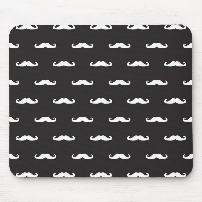 Alfombrilla De Ratón Modelo del inconformista del bigote (Frente)