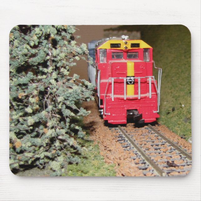 Alfombrilla De Ratón Modelo Ferrocarril # 9 Almohadilla del ratón (Frente)