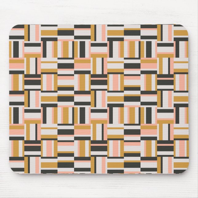 Alfombrilla De Ratón Modelo geométrico de la forma (Frente)