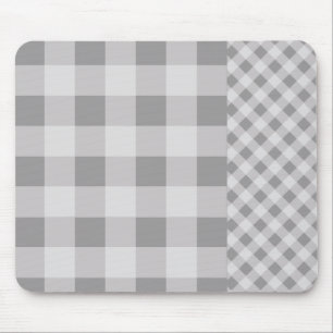 Alfombrilla De Ratón Modelo gris de la guinga del guijarro