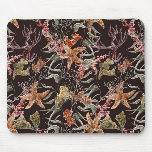 Alfombrilla De Ratón Modelo lamentable de la vida marina (Frente)