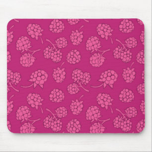 Alfombrilla De Ratón Modelo magenta de la baya