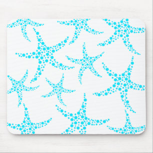 Alfombrilla De Ratón Modelo manchado de las estrellas de mar en