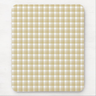 Alfombrilla De Ratón Modelo marrón claro del control. Guinga beige