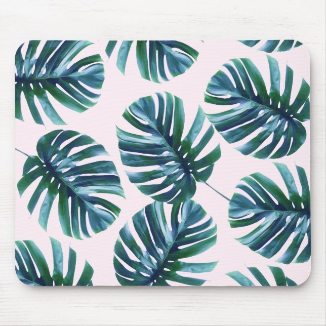 Alfombrilla De Ratón Modelo Mousepad de Monstera (Frente)