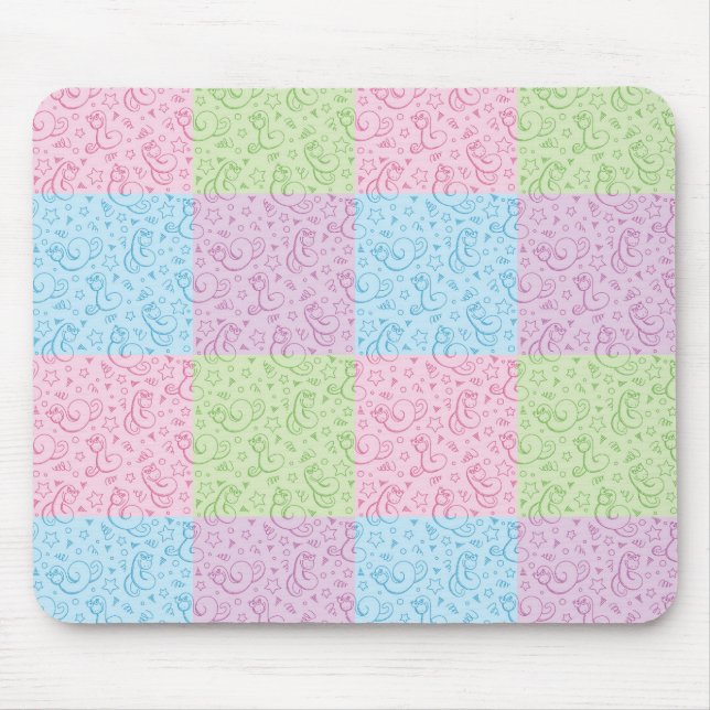 Alfombrilla De Ratón modelos con las serpientes (Frente)