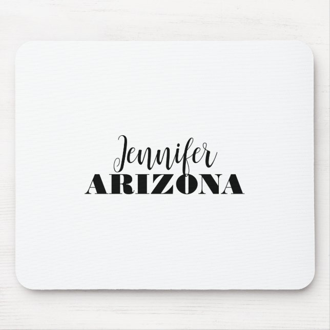 Alfombrilla De Ratón Moderna y elegante modernidad minimalista (Frente)