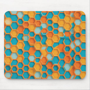 Alfombrilla De Ratón Moderno hexagonal