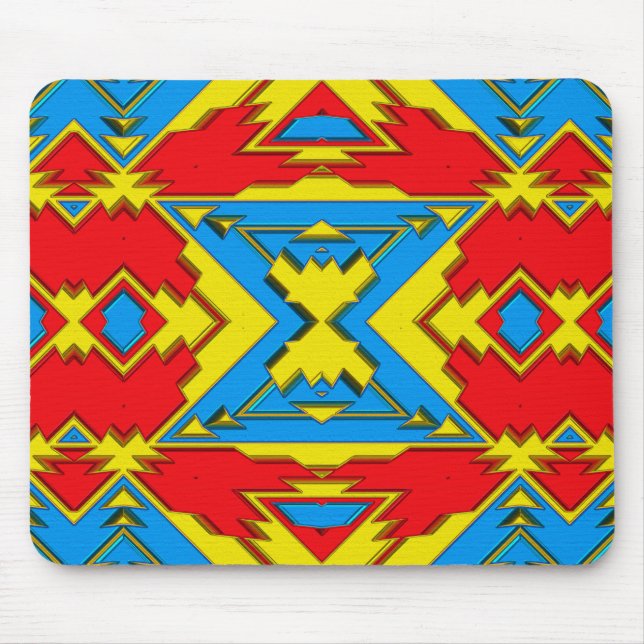 Alfombrilla De Ratón Moderno Nativo Estadounidense 12 Mousepads (Frente)