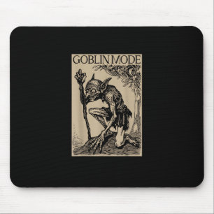 Alfombrilla De Ratón Modo Duende Goblincore Estética Vintage Divertida