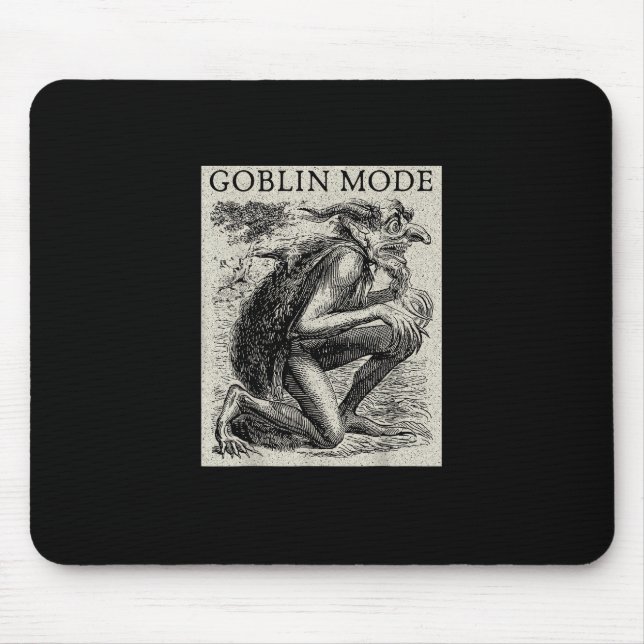 Alfombrilla De Ratón Modo Duende Goblincore Fairycore Grunge Medieval (Frente)