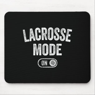 Alfombrilla De Ratón Modo Lacrosse En Funny Lax Player Gift Coach Instr