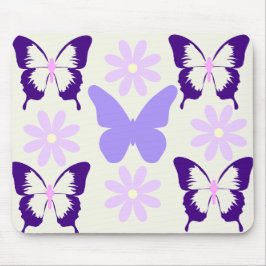 Alfombrilla De Ratón Módulo de diseño de mariposa