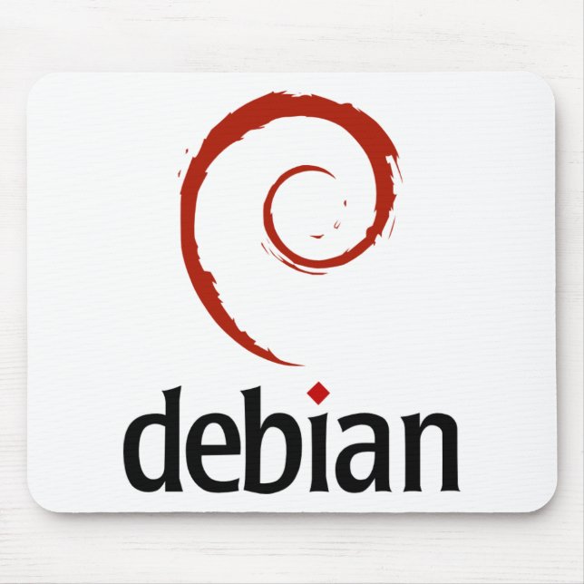 Alfombrilla De Ratón Módulo Debian Linux (Frente)