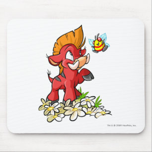 Alfombrilla De Ratón Moehog rojo y zumbido