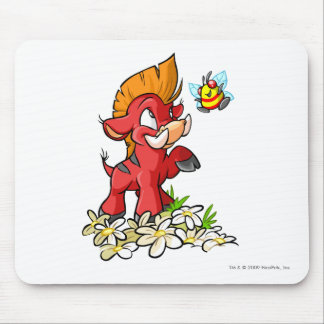 Alfombrilla De Ratón Moehog rojo y zumbido