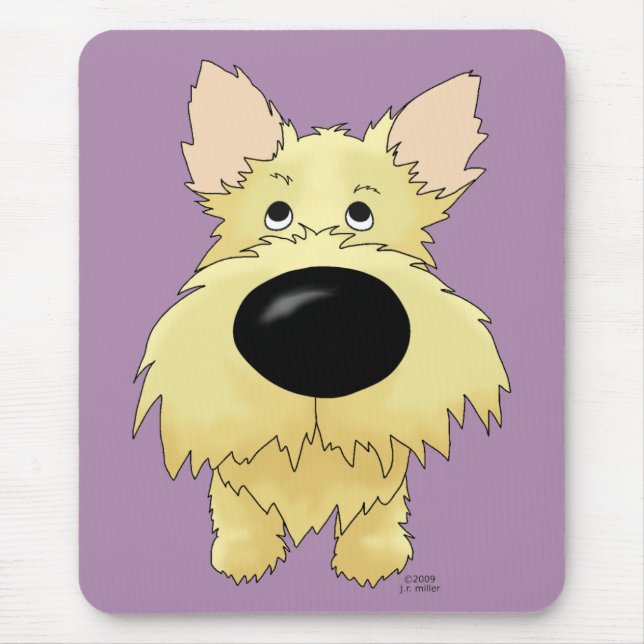 Alfombrilla De Ratón Mojón Terrier Mousepad (Frente)
