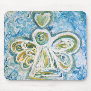 Alfombrilla De Ratón Moldavia azul dorado