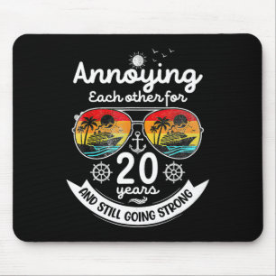 Alfombrilla De Ratón Molestándose mutuamente 20 años 20.º aniversario d