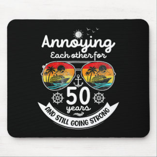 Alfombrilla De Ratón Molestándose mutuamente 50 años 50 aniversario de 