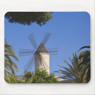 Alfombrilla De Ratón Molino de viento, Palma, Mallorca, España