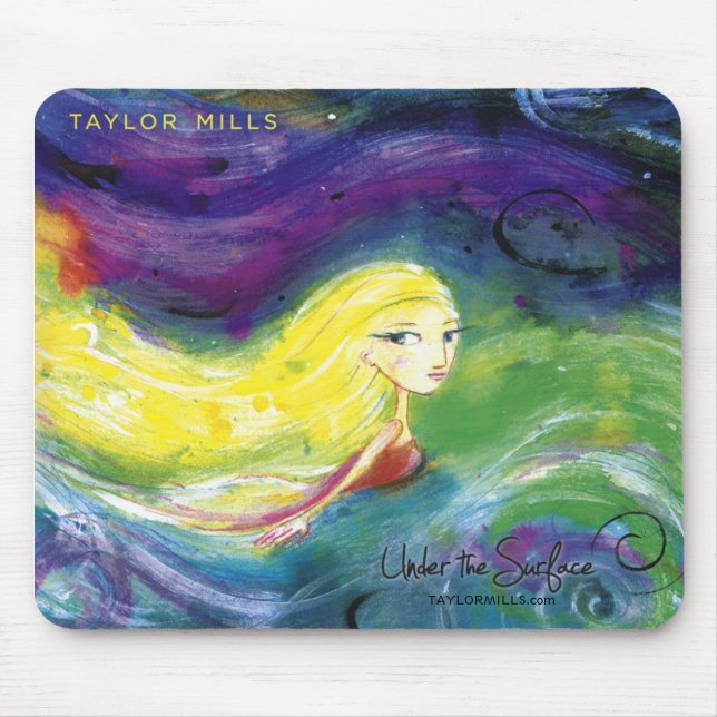 Alfombrilla De Ratón Molinos de Taylor debajo del Mousepad superficial (Frente)