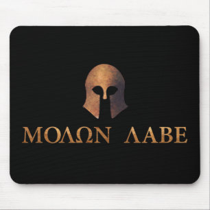 Alfombrilla De Ratón Molon Labe (venido y consígalo)