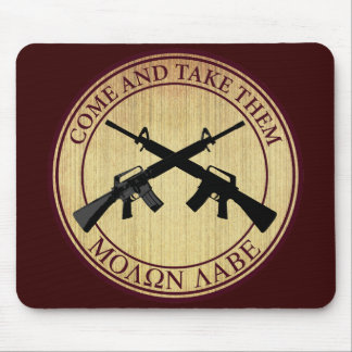 Alfombrilla De Ratón Molon Labe (venido y tómelos)