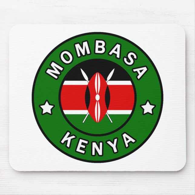 Alfombrilla De Ratón Mombasa Kenia (Frente)