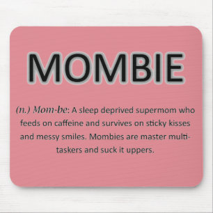 Alfombrilla De Ratón Mombie Mousepad