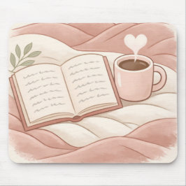 Alfombrilla De Ratón Momento Acogedor de Lectura - Diseño para Amantes 