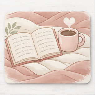 Alfombrilla De Ratón Momento Acogedor de Lectura - Diseño para Amantes 
