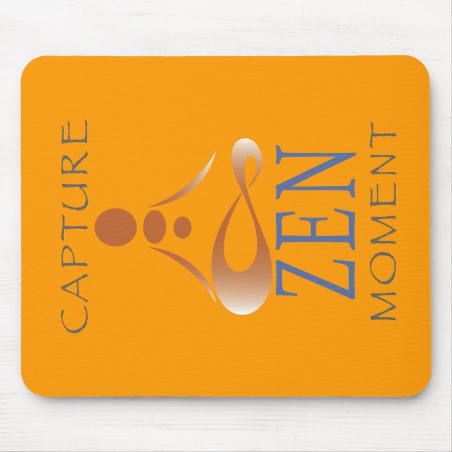 Alfombrilla De Ratón Momento Mousepad del zen de la captura (Frente)