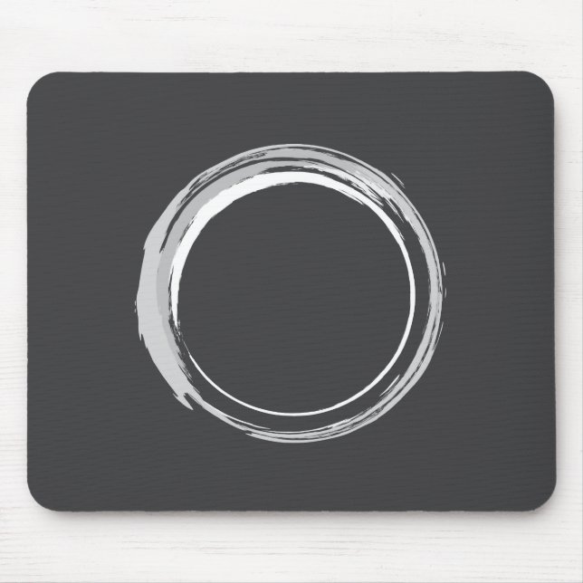 Alfombrilla De Ratón Momento Mousepad del zen (oscuro) (Frente)