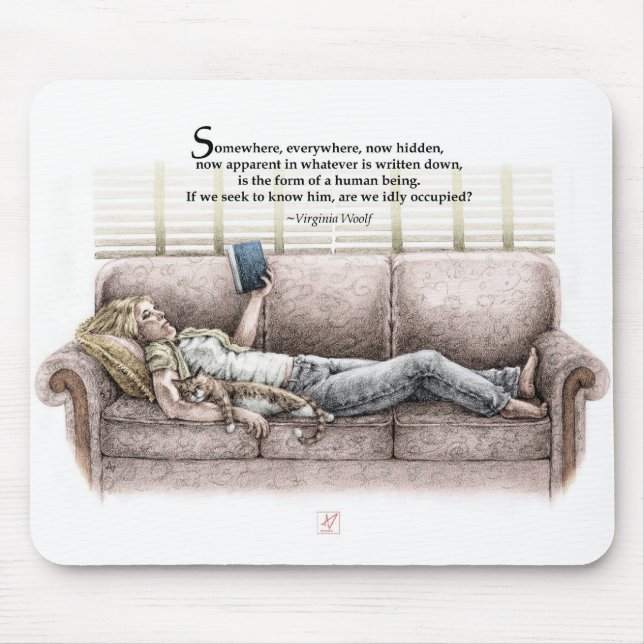 Alfombrilla De Ratón Momento ocioso (Frente)