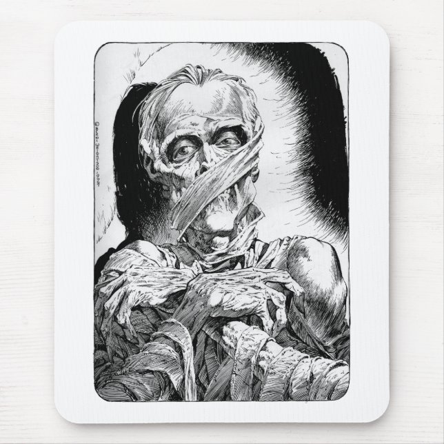 Alfombrilla De Ratón Momia Mousepad (Frente)