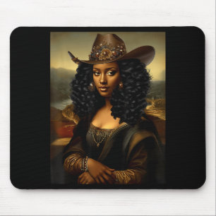 Alfombrilla De Ratón Mona Lisa Negra Historia Negra Africana Americana